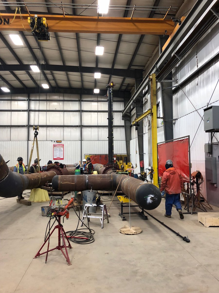 jonr_jon's tweet image. CMR hydrotesting #largebore #TCPL