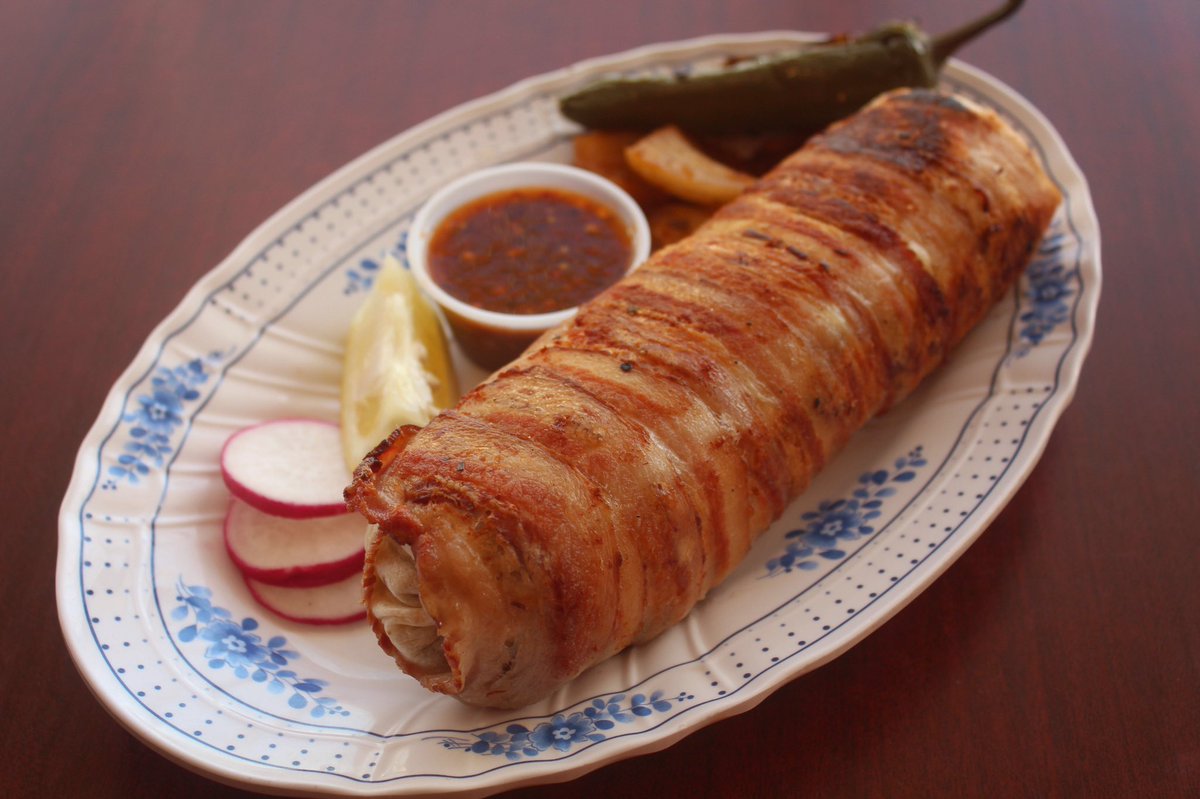 ElPremioMayor_'s tweet photo. @ActionBronson we’re making our famous bacon wrapped burrito specially for you this Saturday when you’re down at Grizzly Fest in Fresno. You game? 
#fuckthatsdelicious https://t.co/vC3dxHm7O3