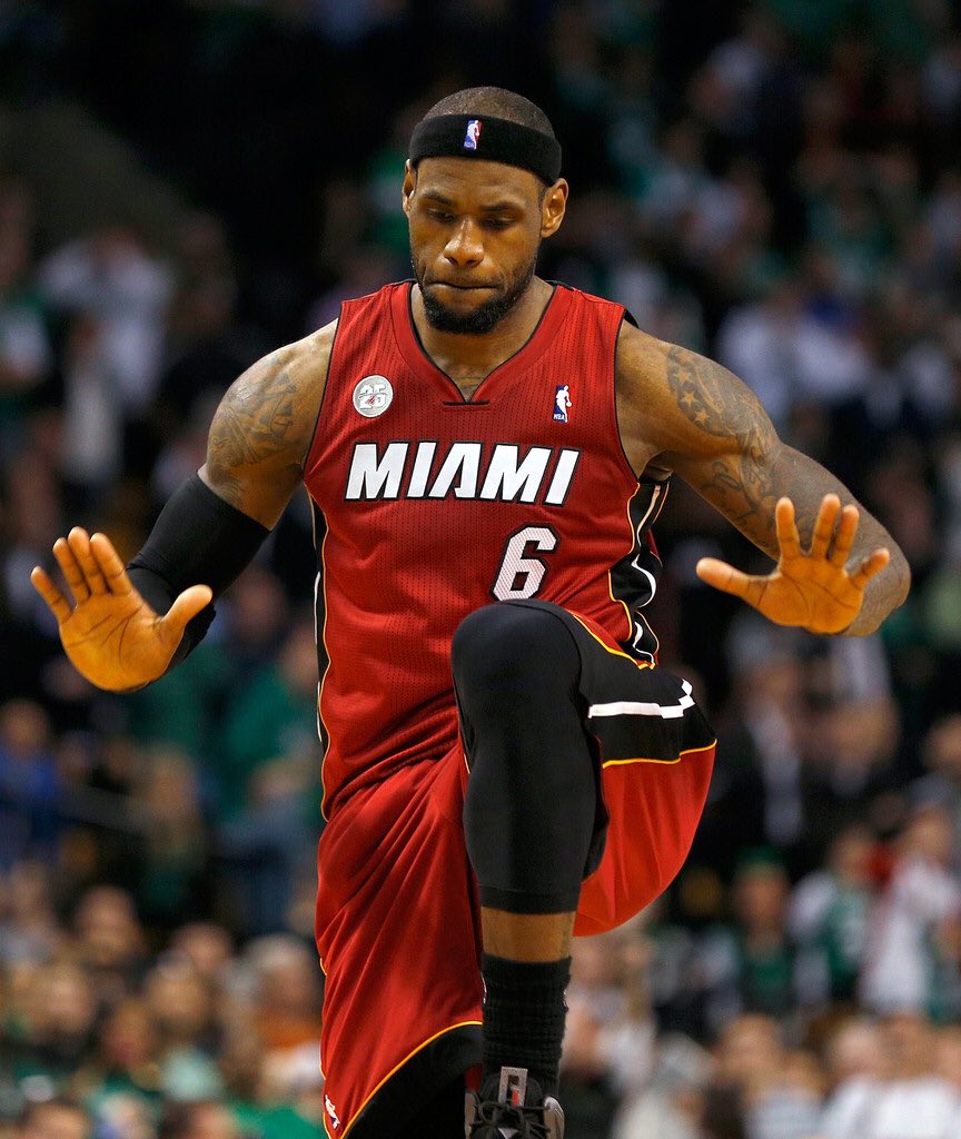 DJC134's tweet photo. Remember what happened the last time the Celtics eliminated LeBron? #HeGone #LeBronToMiami https://t.co/4EyFEkztUh
