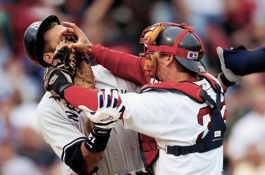 jsquare1202's tweet photo. Marcus Smart is the Jason Varitek of the Celtics. Not the most talented player, but is the heart and soul of the team. And is always willing to scrap... 😏 https://t.co/yFxe2RnA2C