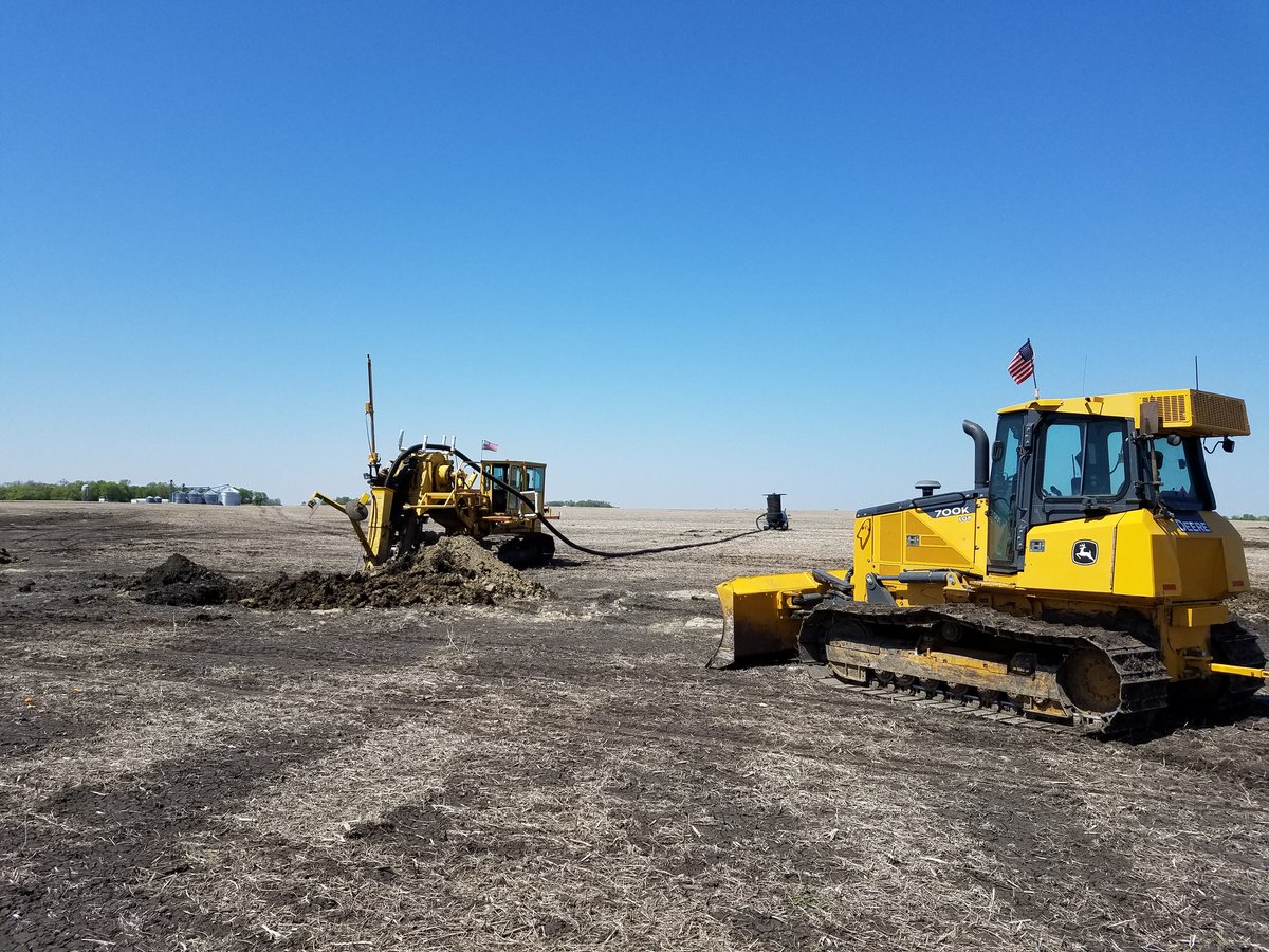 Leetiling1's tweet photo. @PrinscoInc We've been rolling along for a good week in Grant County. Only isolated pockets of frost remain. https://t.co/HbHfy631TY