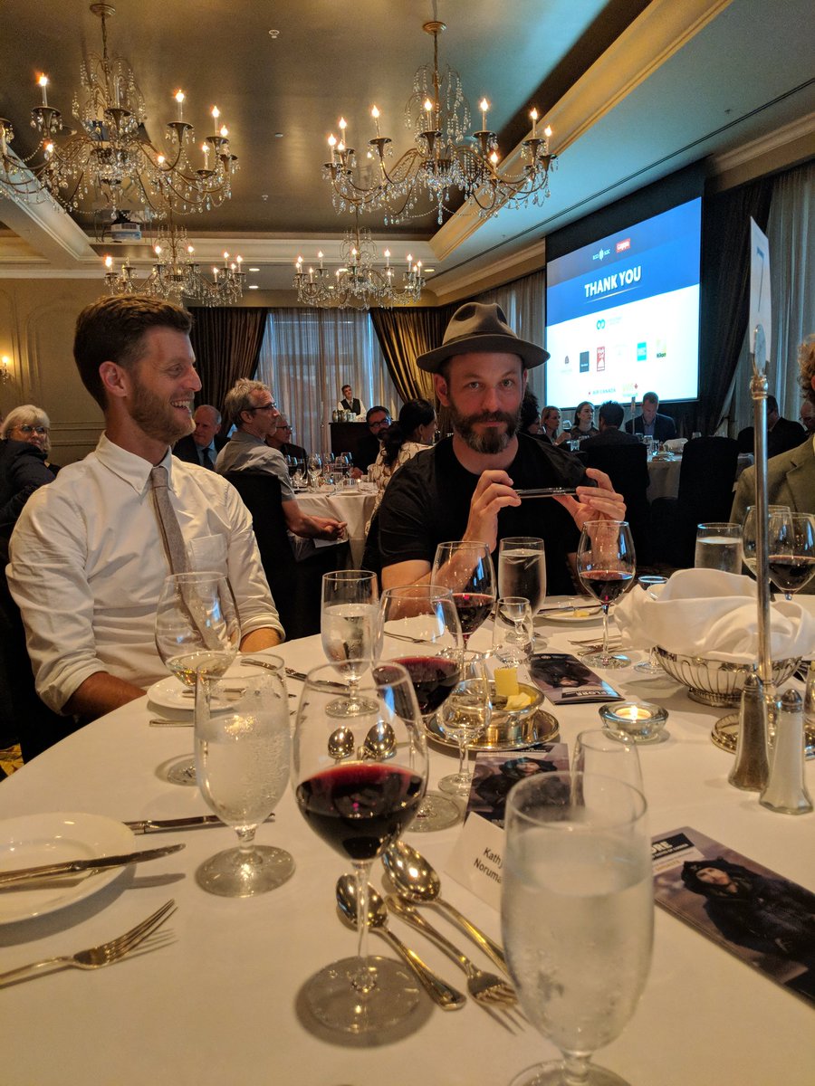 SarahInVan's tweet photo. Competition is steep here at the @RCGS_SGRC gala! #nikonrcgs https://t.co/Knn1kehjNg