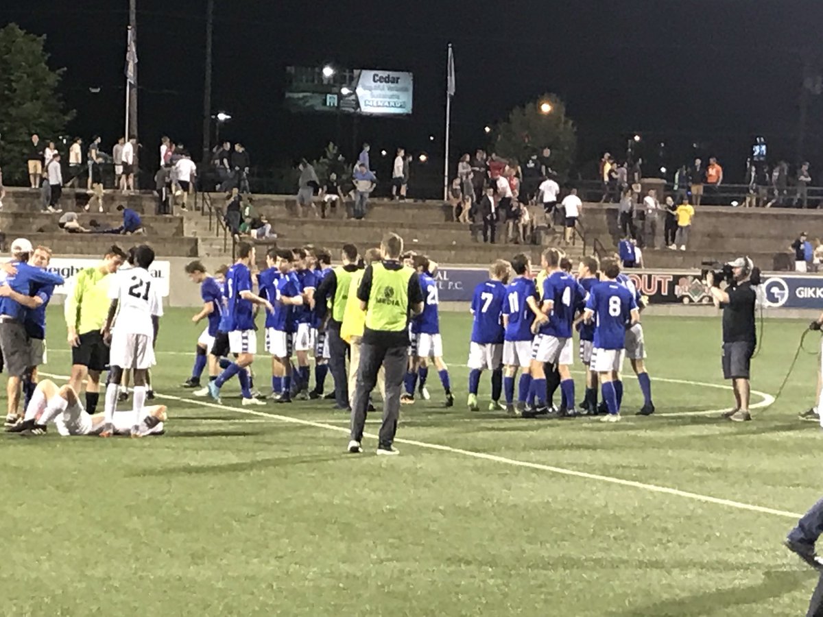 2018 Class A Soccer Champions &amp; Sportsmanship Award!  Well done #khsbearcatnation&amp; <a href="/KHS_BoysSoccer/">Bearcat Boys Soccer</a>