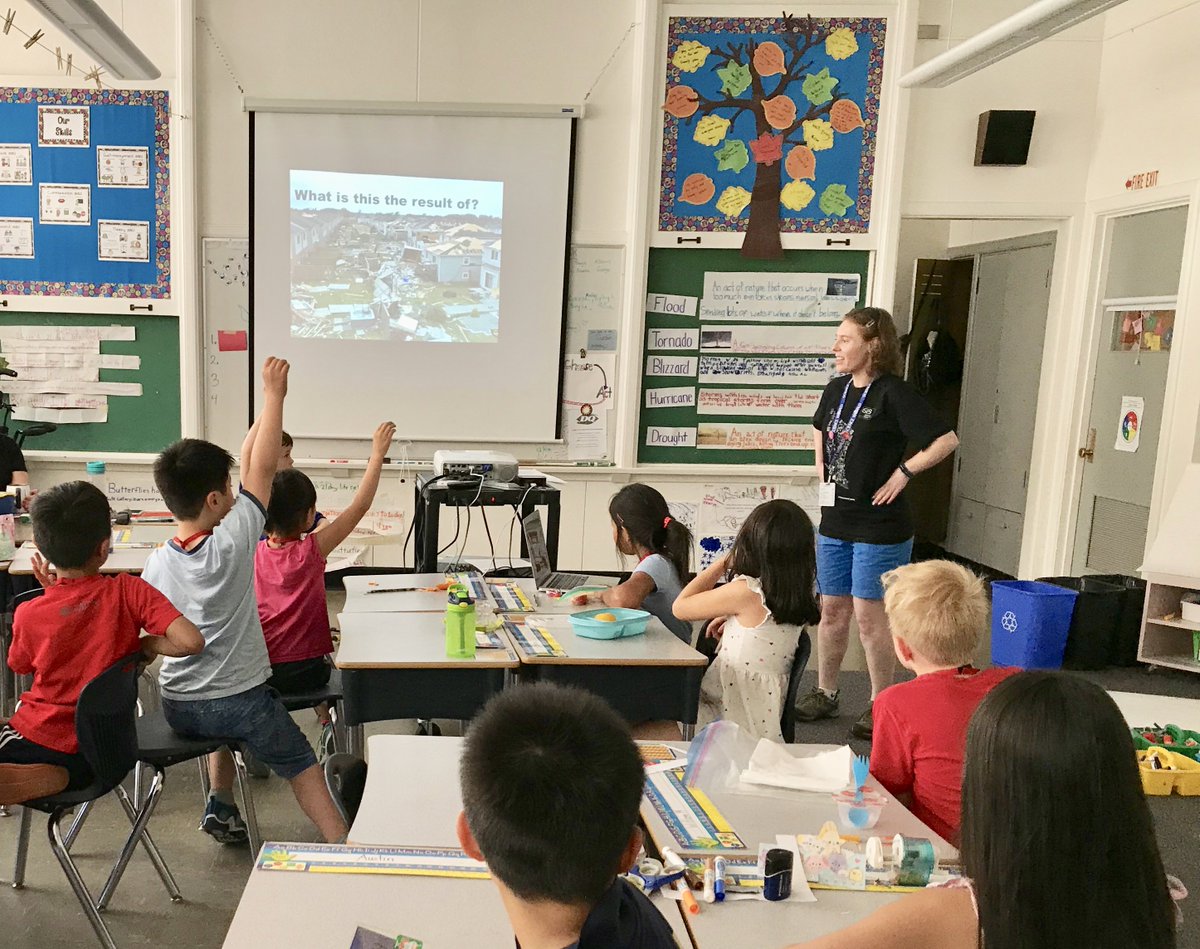 paigezeniuk's tweet image. A scientist visited our class today to kickoff our new UOI on Natural Forces! Students were thrilled with the variety of active, hands-on activities; "guess the natural force," act-out-the-molecule, making rain &amp;amp; packing our safety suitcases! Thank you @scienceworldca! #swSIS