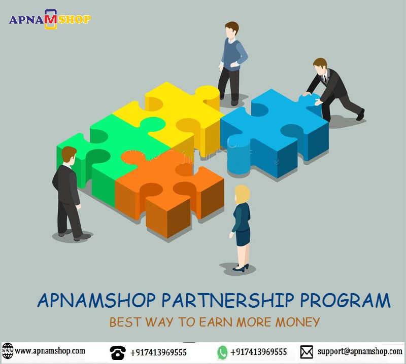 amspartnership's tweet photo. Join #apnamshop partnership #program and #earn more #money
For more details visit at https://t.co/JqCwtCZ4Xu                      
Whatsapp &amp; call us at :- (+91) 7413969555
#digitalindia #workfromhome #freeearning #noadvancdepay #becomepartner #partnership #Profitieren https://t.co/LxxUNYlOQG