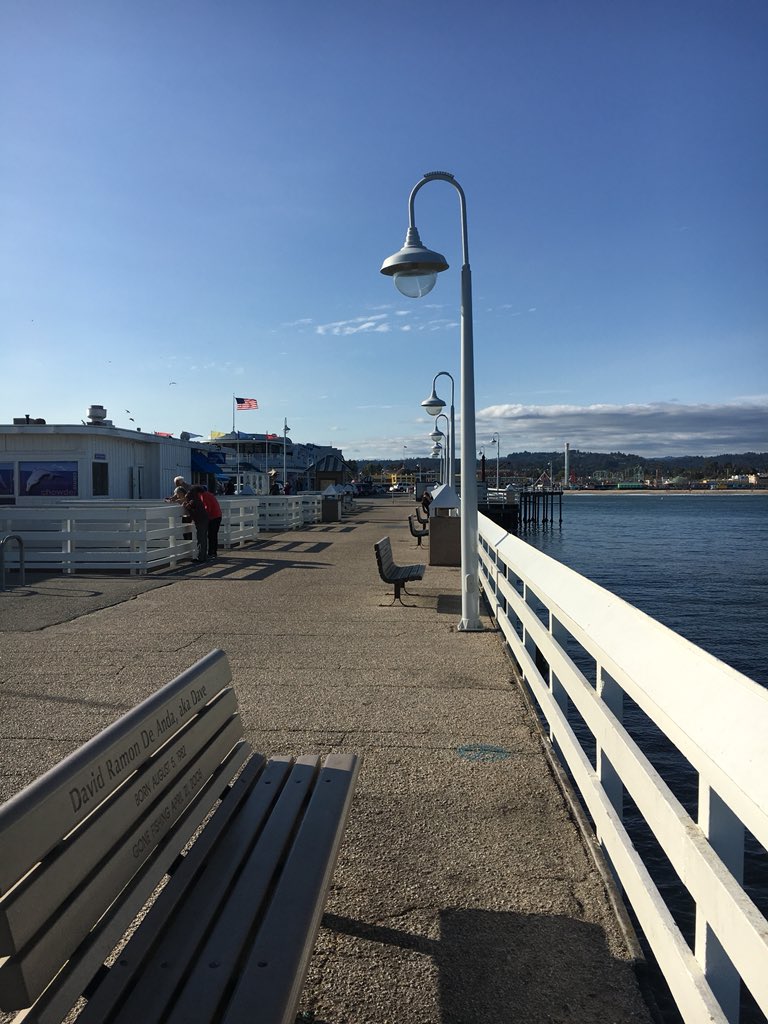 RaslynRendon's tweet photo. Thankful for late flights and my working feet! Such a lovely afternoon exploring the Boardwalk and Wharf and getting steps in...oh yeah, and a great COGD! ZOT ZOT &amp; THANK U @UCSC_GradDiv @MillerTyrus! @UCIrvineGD #UCIGradLife https://t.co/cmGxln8aXi