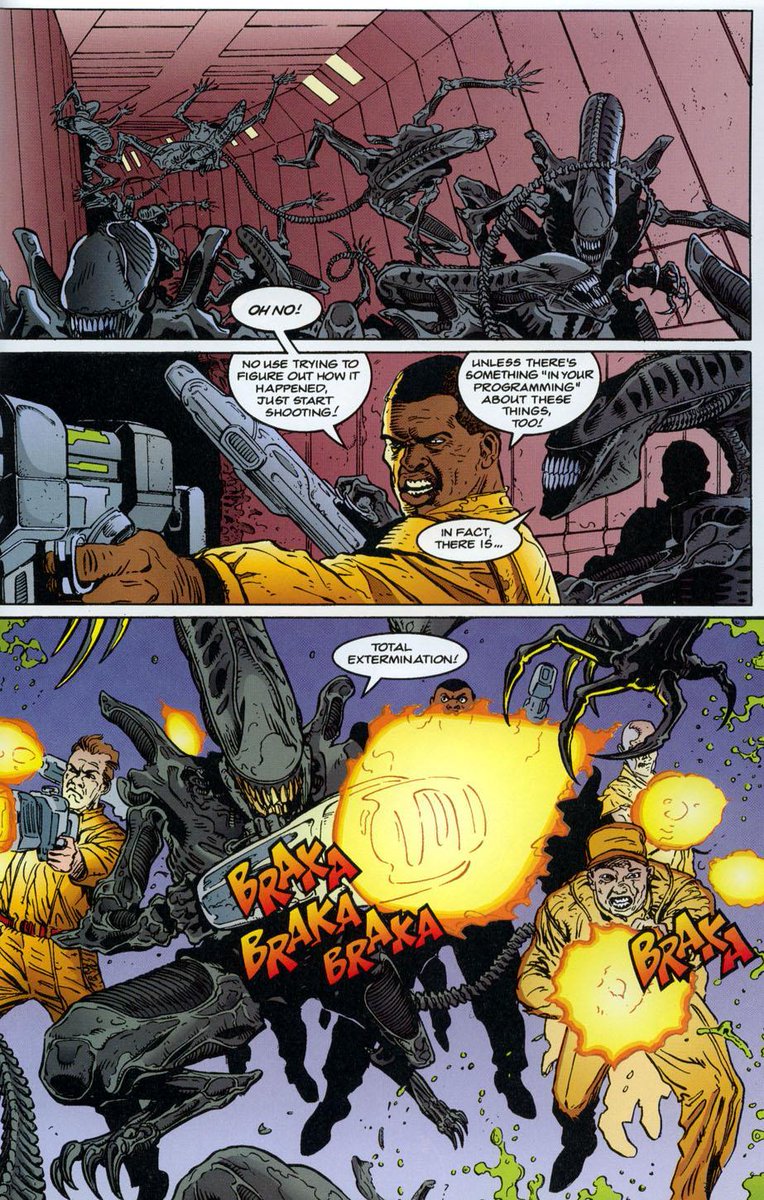 エイリアンのアメコミで「alien strong hold」というのがあるようだが