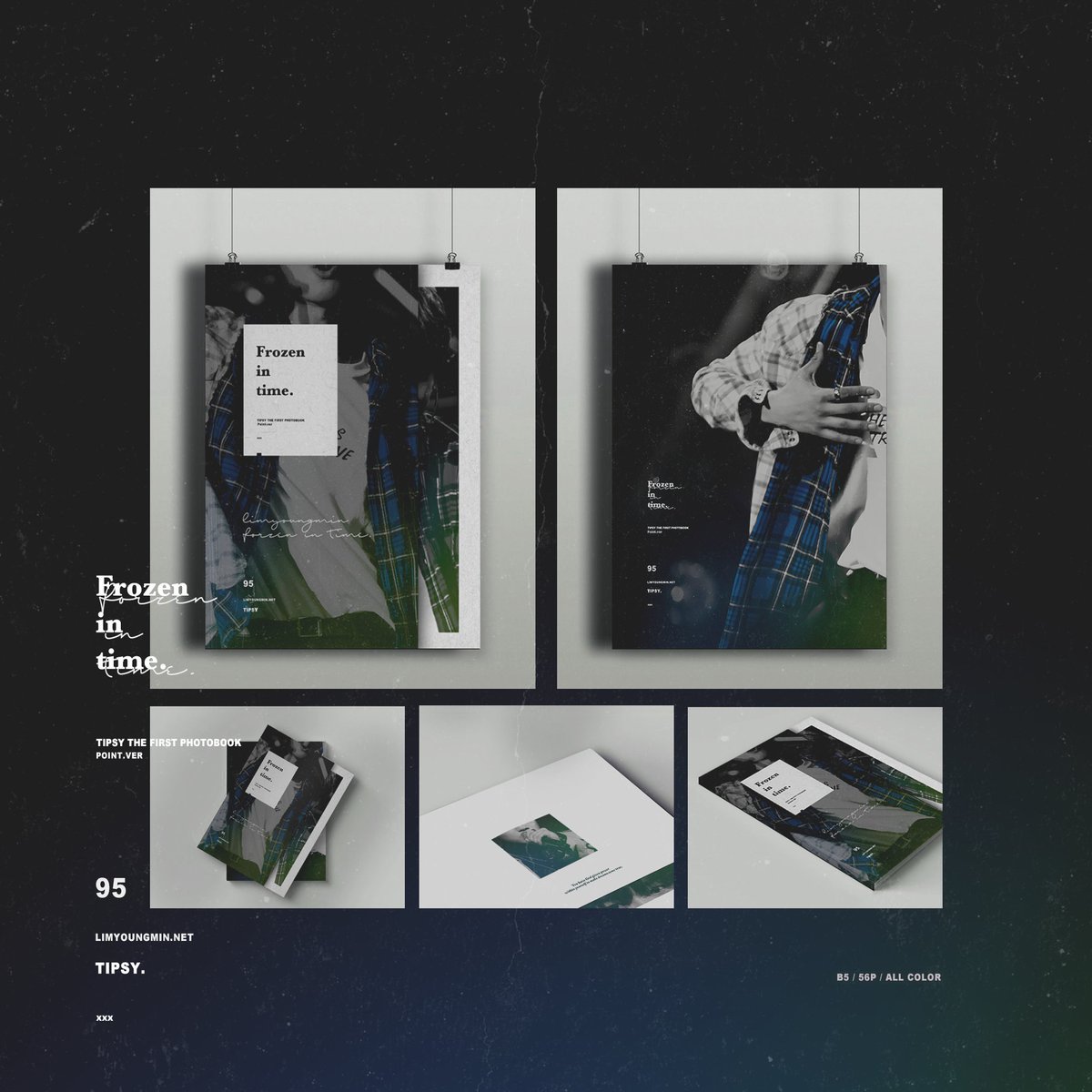 limyoungmin_net's tweet photo. TIPSY THE 1ST PHOTOBOOK ' Frozen in time. ' 

➖
Photobook Point.ver
데뷔후 부터 지금 까지의 세부사진 보정된 사진도 모두 포함되었습니다.  
B5 / 56P / ALL COLOR 

📌 #MXM #임영민 #Frozen_in_time https://t.co/HdpC7LbHyP