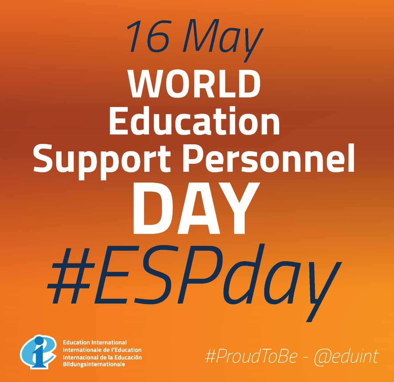 EduInternational on Twitter "It's the first world ESP Day! Thank you
