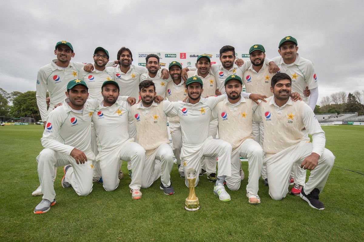 Congratulations Team #Pakistan on winning only test against #Ireland. #Champions #IREvPAK