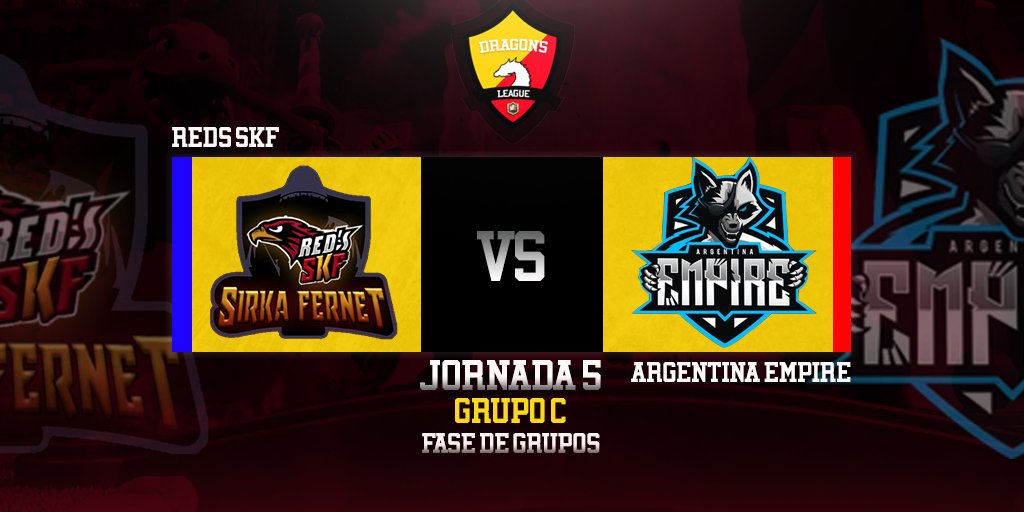 📌JORNADA 5-GRUPO C
▫️ @RedsSKF 🆚️ <a href="/ArgentinaEmpire/">First Argentinean Empire</a> 

📆Miércoles 16 de Mayo⏰21:50HS🇦🇷