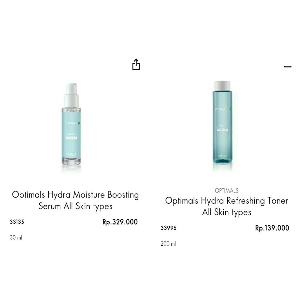 Cristalia_su's tweet photo. Optimals Hydra  Radiance set
Rangkaian Skin Care Performing untuk merawat hidrasi kulit dan menjaganya dari pengaruh buruk lingkungan untuk kulit tampak segar cerah dan berseri.
Untuk semua jenis kulit. Dan semua usia
Satu set hnya Rp.  899.000 https://t.co/nx7mCv7JX5