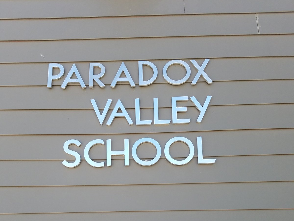 Teachers at Paradox Valley School having impressive results with students in frontier area despite challenges of poverty and low resource community.  #KMMROADTRIP #COHEALTH