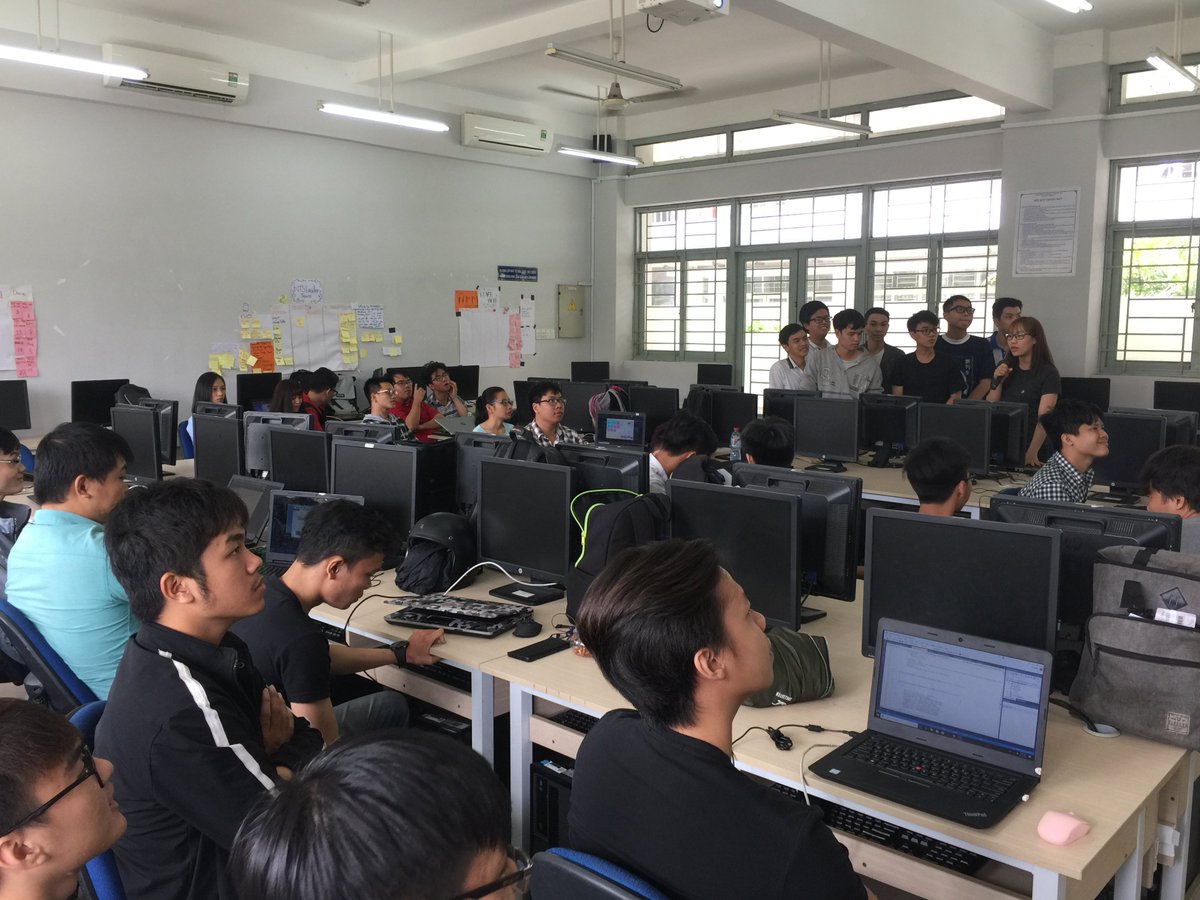 AxonActiveVN's tweet image. Continue the series of Scrum Courses to universities, we have brought one to students at University of Technology and Education (HCMUTE). 😃 
Hope you can apply Scrum in your study and future career to gain more success! 😉
#AxonActiveVietnam #AAVN #ScrumCourse #HCMUTE