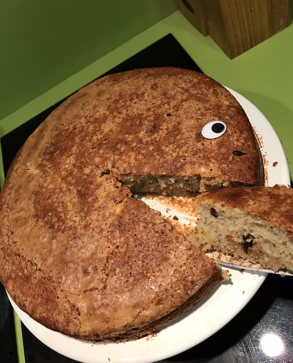 DPILAR1's tweet photo. Pac-man de platano,chocolate y harina de arroz! Lo echabas de menos, pues ven a vernos!!! #dpilarmassanassa #pablochef #paraloquequeremossacamostiempo @ryrfernandez https://t.co/EWW99zvyzX