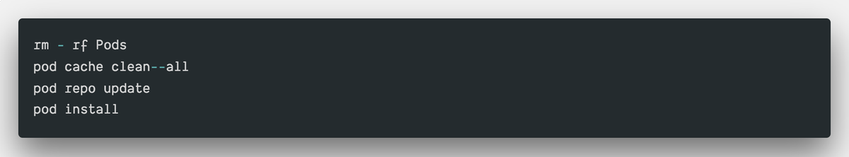 DriveTribeTech's tweet photo. Save a #mobile #ios dev, send him/her this to put on his/hers bookmarks for every next time Pods will act weird 🔥

(because we all know it will happen 🙈)

#saveadev #devhumor #devtips #cocoapods https://t.co/5dCEvGPGME
