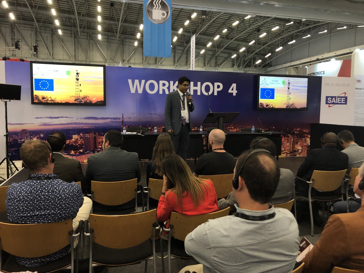 EIC_OTF's tweet photo. Carbon-free power generation made possible by @rencatpower and showcased at @AfricaUtilities @mendigutia @H2020SME #EU_EIC https://t.co/1ywuC2vc7W