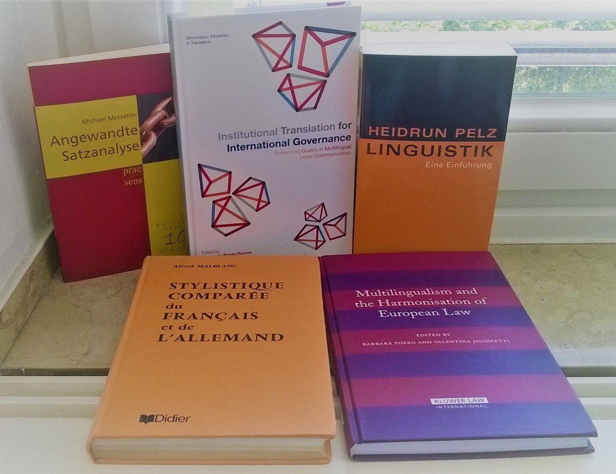 New books for the ERL library... #ERL #uniköln #rechtslinguistik #legallinguistics
