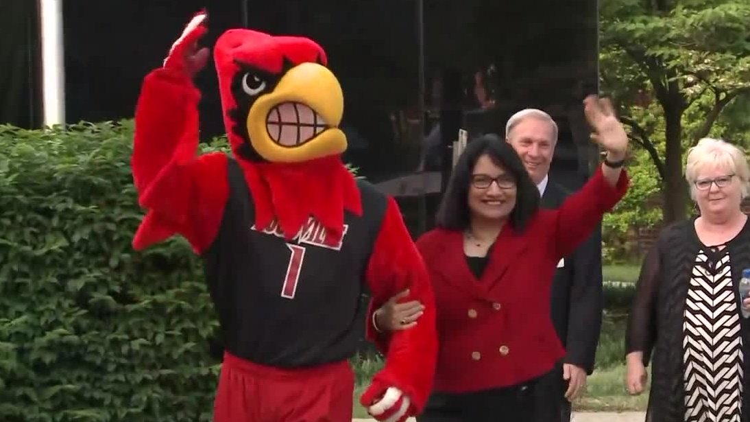 ToonervilleDeli's tweet photo. We think Neeli Bendapudi is going to do a great job as president at #UofL congratulations and #WelcomeNeeli https://t.co/gDgH6HqRvs