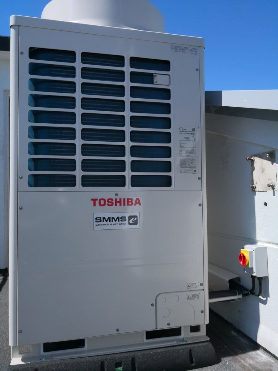 GROUPE_CALDYA's tweet photo. Installation groupe DRV (Débit Réfrigérant Variable) TOSHIBA, 20ème arrondissement de Paris
Installation de 4 climatisations dans une salle de réunion
Site internet : https://t.co/BK2tSAKKNn 
Bonne semaine !
#installation #climatisation #toshiba #paris #valdoise https://t.co/xNGqj2mMLx