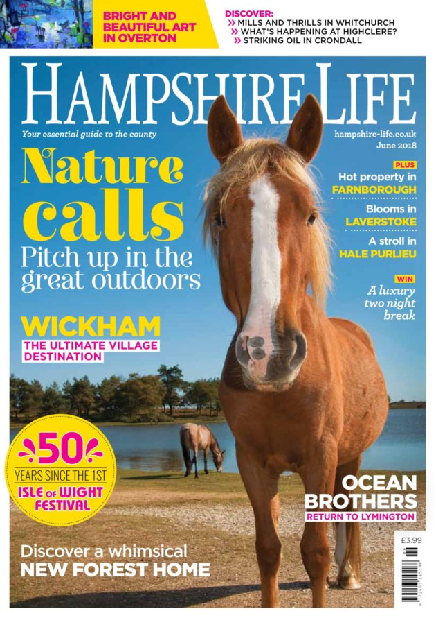 Inside the Hampshire Life June issue, out now: The <a href="/Ocean_Brothers/">Jude Massey</a>, <a href="/IsleOfWightFest/">Isle of Wight Festival</a> at 50, the latest events...

and all of this 👉 bit.ly/2IpDcZO