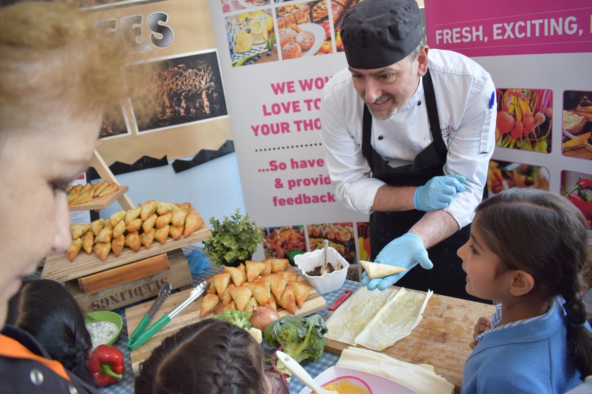 Samosa Day <a href="/StHildasBushey/">St Hilda's Bushey</a> was a great success.  The children loved it and were encouraged to try all the different types of Samosa's to see which one they liked best.  Needless to say, the sweet option came out top!  #DareToBeRemarkable
