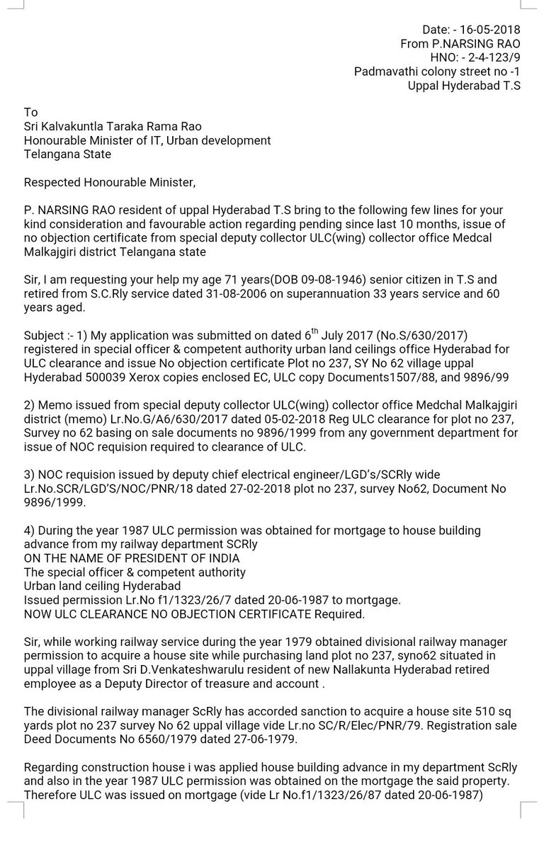 Pradeep Kumar On Twitter Please Do Justice For Senior Citizen