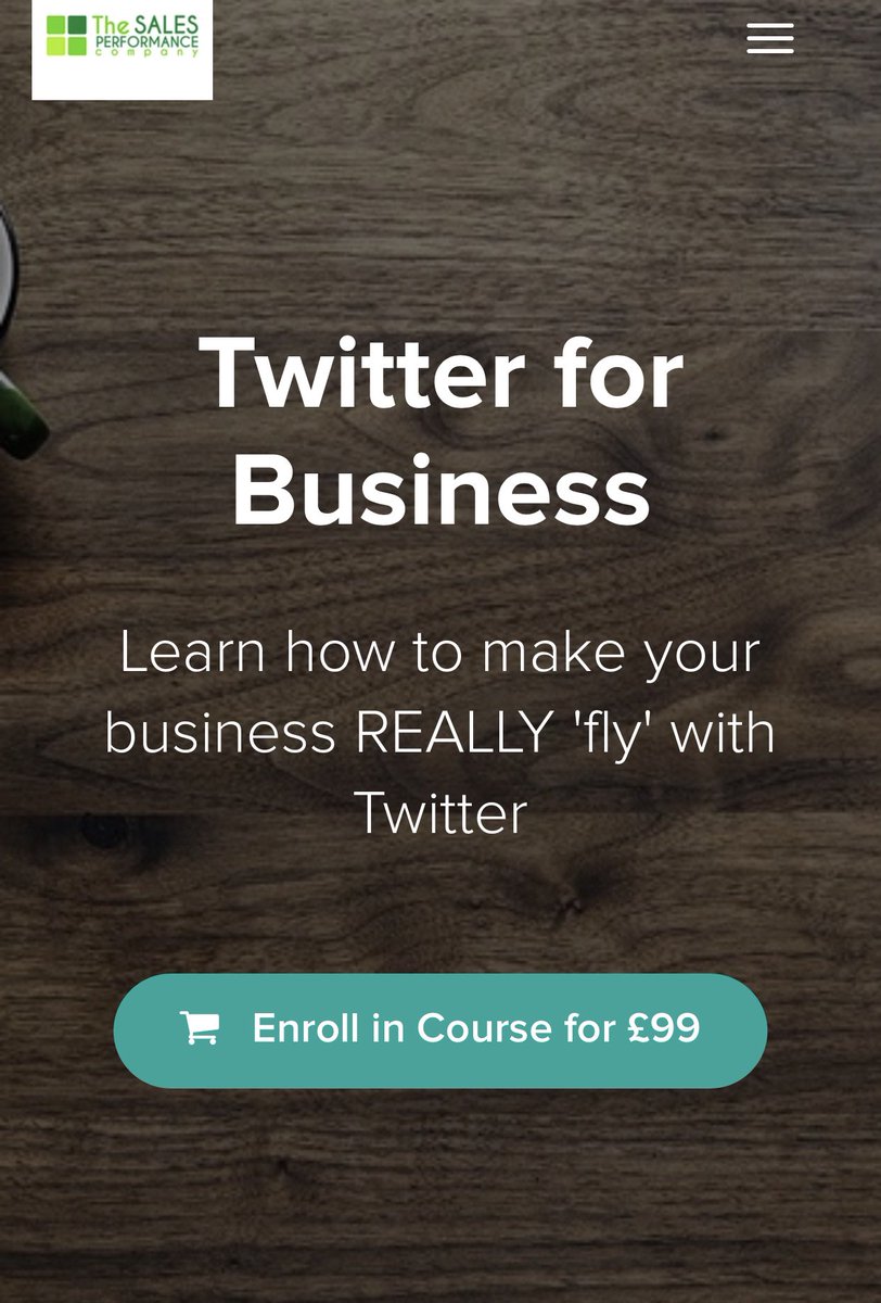 WorcesterHour's tweet image. Need to get more from Twitter when it comes to sales? This online training course from #WorcestershireHour Founder @StuartAllenFCMI is GUARANTEED to revolutionise your Twitter success. Over 4 hours of tutorial content for just £99+vat
…les-performance-company.teachable.com/p/twitter-for-…