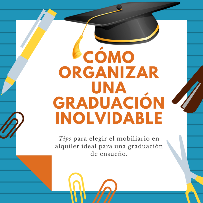 PaladarEventos's tweet photo. No queda nada para que llegue ese día tan especial. Analizamos cuál es el mobiliario que no puede faltar en una graduación escolar o fiesta de fin de carrera. 
#Graduacion #Universidad #FinDeCarrera #Escolar #Alquiler #Mobiliario

https://t.co/f844nkkozF https://t.co/gg1s82lZqc