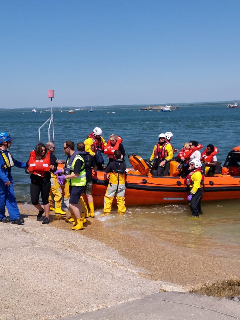 Absolutely brilliant day yesterday for our crew participating in the annual #simexseries2018 lots of hard work involved and very very hot. Both boat crews and our fantastic shore crew learnt a lot. Until next time #simexseries2018 <a href="/MasGovernment/">The Mas Government</a> #rnli #lifeboats