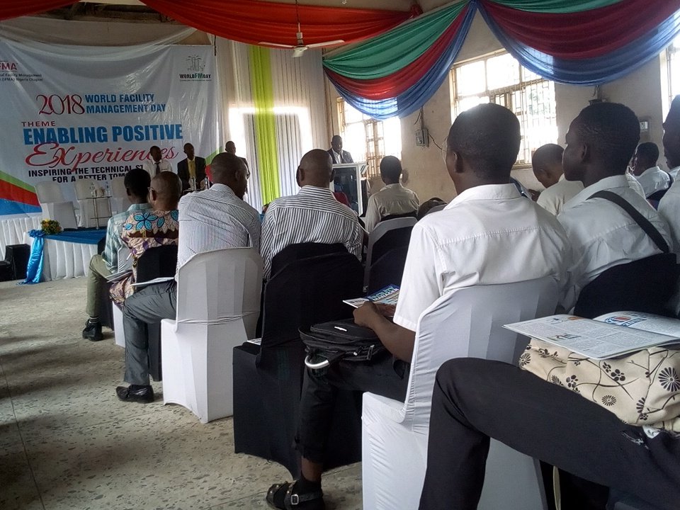 ifma_nigeria's tweet photo. Going right now, Mr. Segun Adebayo, Senior Special Assistant on Facility Management to Ogun State inviting guest speakers to the podium.
#WorldFMDay 
#FacilityManagement 
#FacilitiesManagement 
#IFMA https://t.co/4ogwZx2PTq