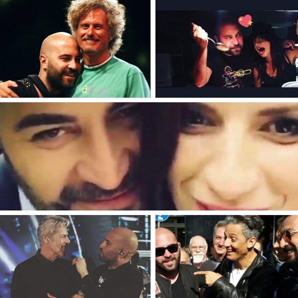 QPCNC_Negramaro's tweet photo. Buon compleanno 
@niccolofabi @ClaudioBaglioni @LauraPausini @Fiorello @ManuDolcenera 
Dalla famiglia negramante
#quelpostochenonce 
#negramaro 
Aspettando tour negli stadi #amorechetorni https://t.co/Ka7ruoCe91