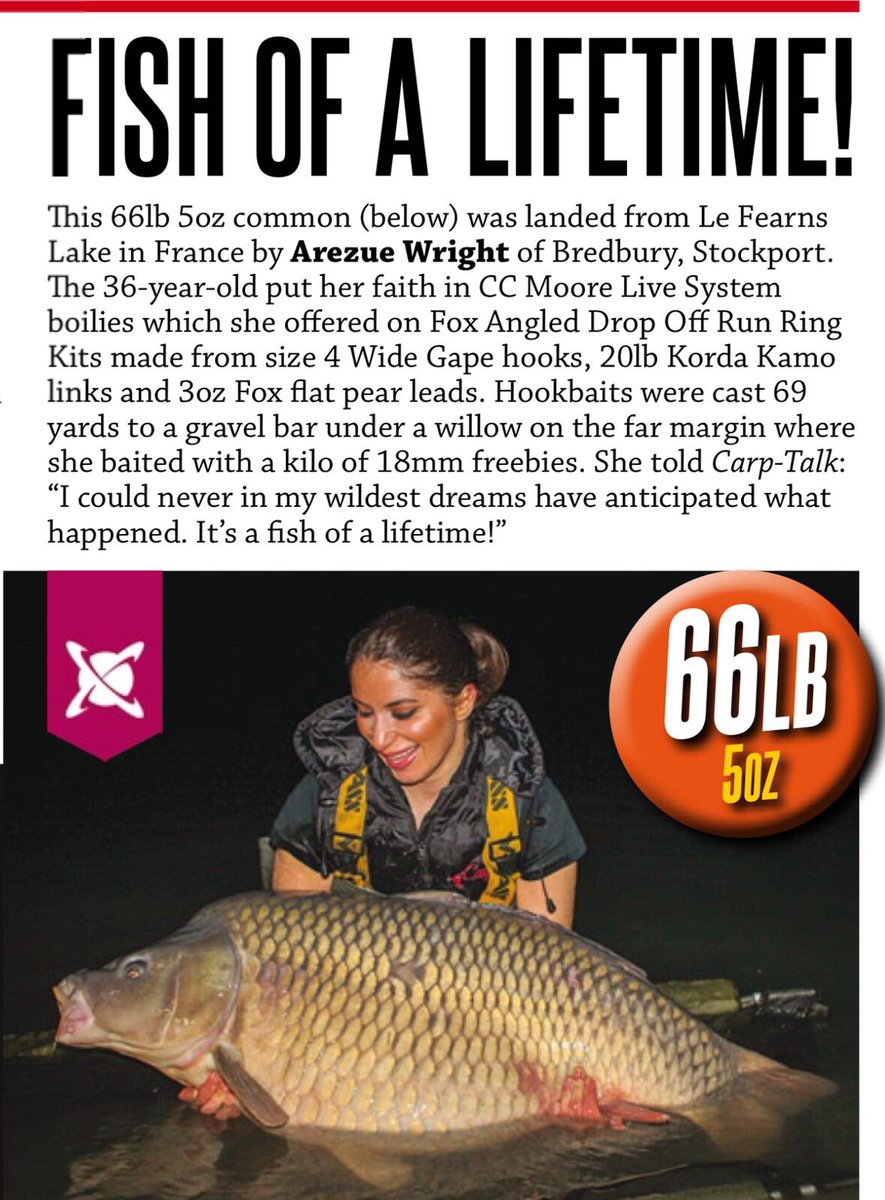 Carpinpink's tweet image. Thanks to carp talk for featuring my fish of a life time in the latest and last ever issue.

I wish everyone involved all the best for the future and thank you again for allowing me to reflect on the capture of a lifetime which means so much to me 🎣🎣🎣💖💖💖
#carptalk #bigcarp
