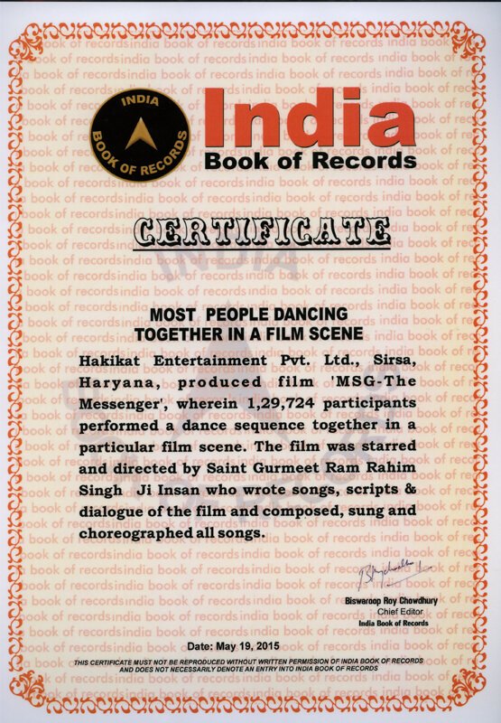 VeeNa72381399's tweet photo. @insanshobha @Gurmeetramrahim #DrMSGFilmAwards #ABlessingForLife #StDrGurmeetRamRahimJi_Initiative126 #Race3Trailer https://t.co/VpZSHLWeLx