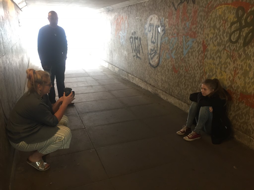 MollyFixers's tweet photo. We’re making our way around different locations in #Southampton and Brockenhurst while @LauraFixers works her magic! This is shaping up to be a very powerful @FixersUK film. #FixingTheFuture https://t.co/WNcjEjnuA5