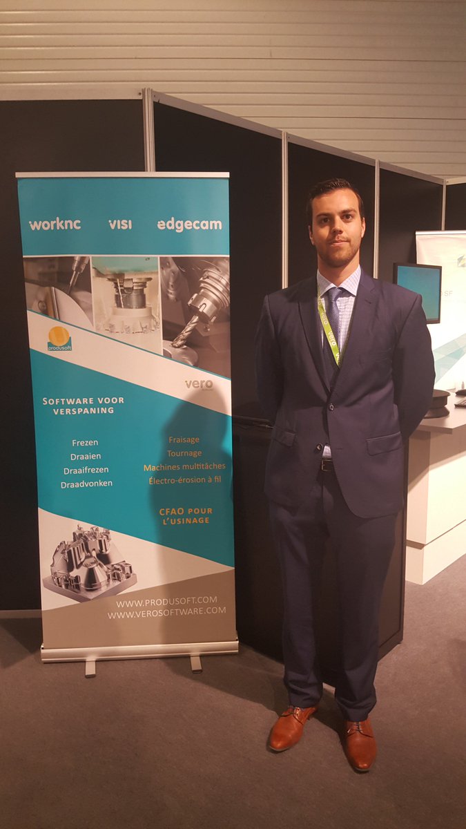 ProdusoftCADCAM's tweet photo. Vandaag of morgen in de buurt van Gent? Kom ons zeker een bezoekje brengen op de Advanced Engineering beurs in Flanders Expo! Je vindt ons bij Hexagon op stand 116. https://t.co/5OSgBRGytj