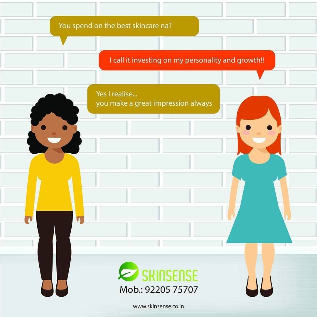 Why invest only in #Mutualfunds?Invest in your personality and growth and make a great #impression always.
#iloveskinsense #skinsense #personality #bestskincare #onestopsolution 
Consult our EXPERT
buff.ly/2tLBVF8