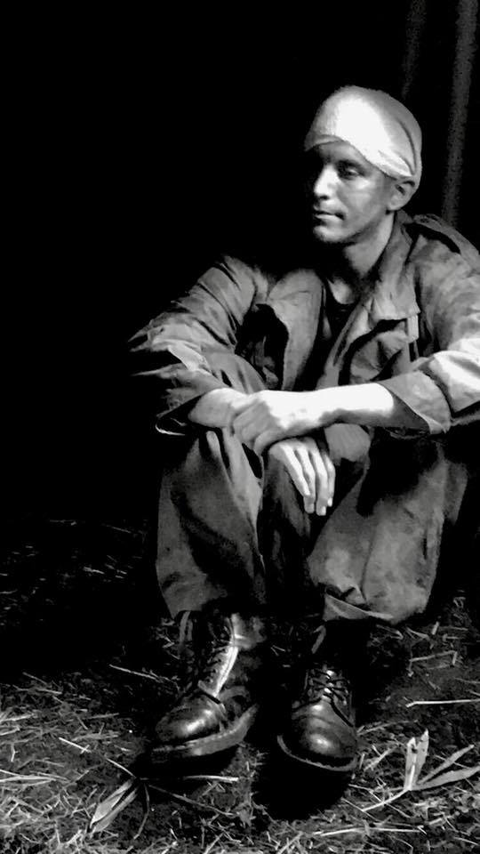 And so, Private Frank Wilson was down the rabbit hole, only now considering how in the world he was to get out again. #thewhiterabbit