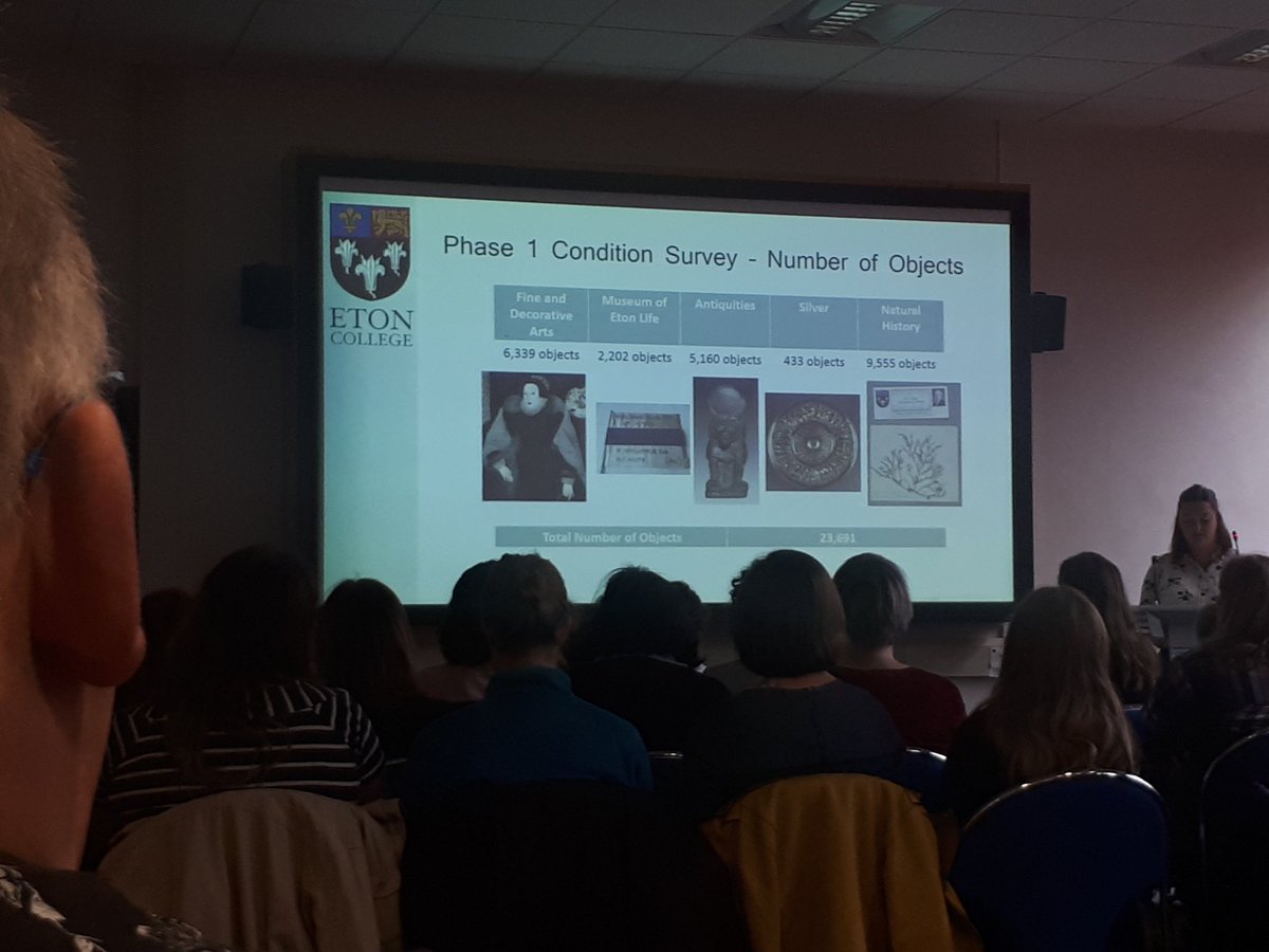 dance_katherine's tweet photo. @CCG_ICON balancing care of collections and student requirements is always tricky. Aimee @EtonConservator gives an honest and detailed insight into three of their current projects. https://t.co/sKdOKBo8th