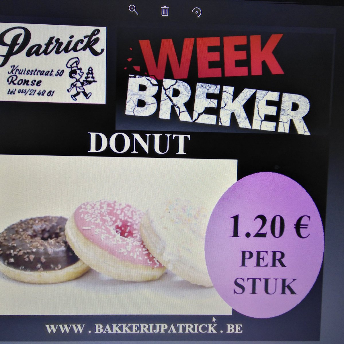 Patisserie Patrick (@bakkerijpatrick) on Twitter photo 