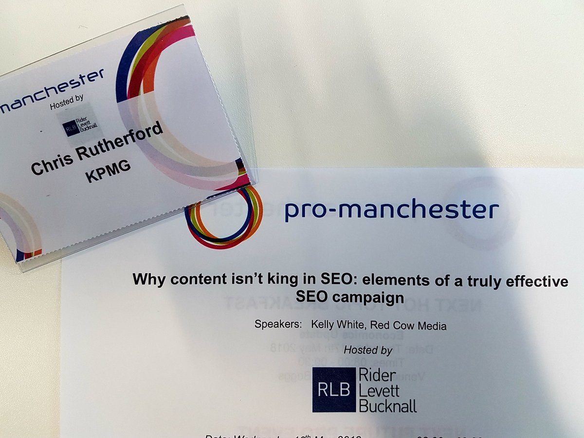 c_ruther17's tweet photo. Is content really king? - Thank you to Kelly White @RedCowMediaLtd for her informative presentation on navigating the world of #SEO https://t.co/p78Yyyb11N
