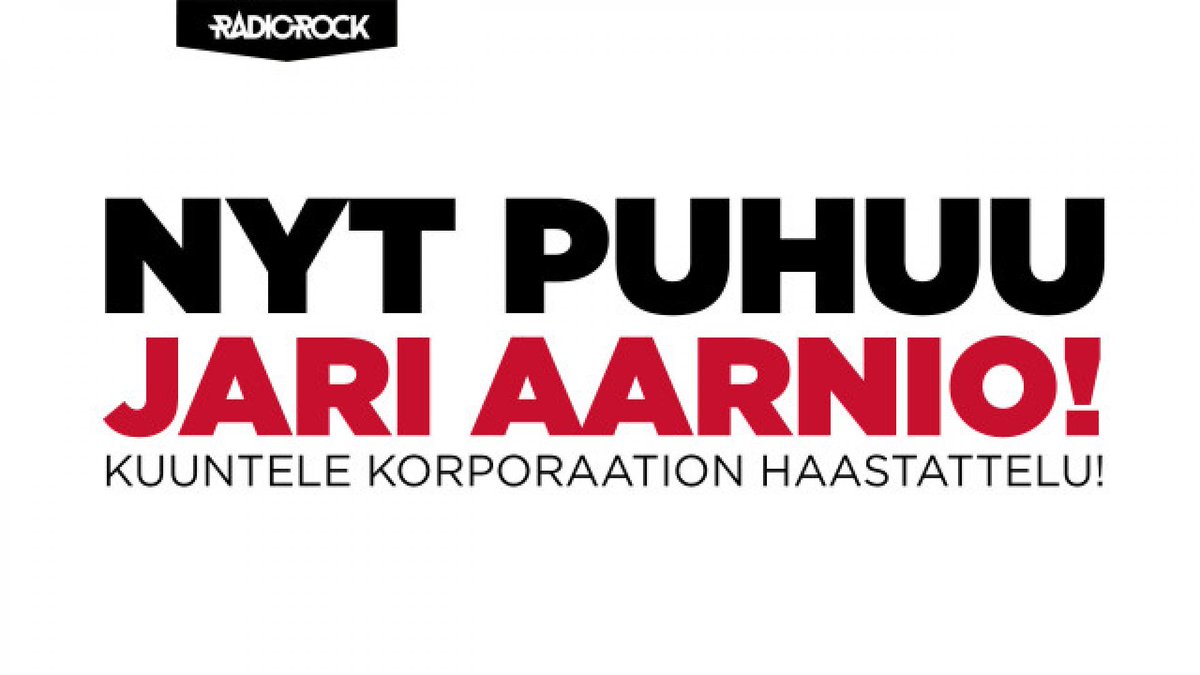 Jos missasit #JariAarnio -haastattelun niin kuuntele se tästä:

supla.fi/supla/3237479