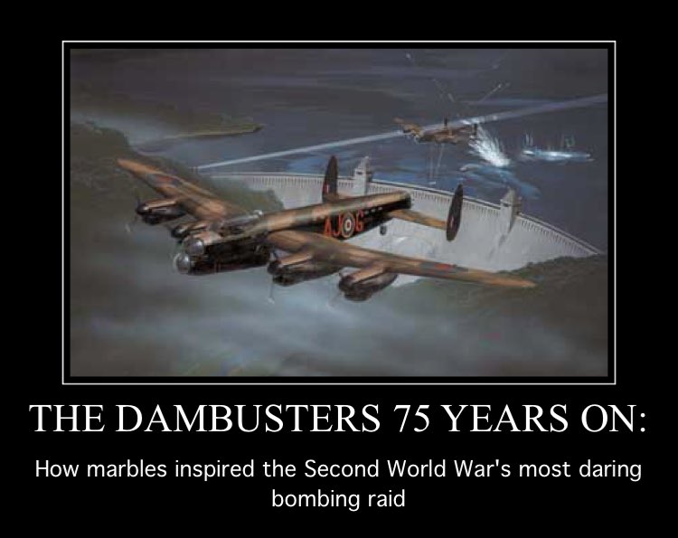 VeteransR's tweet image. The Dambusters 75 years on: please Retweet to show your respect 🇬🇧