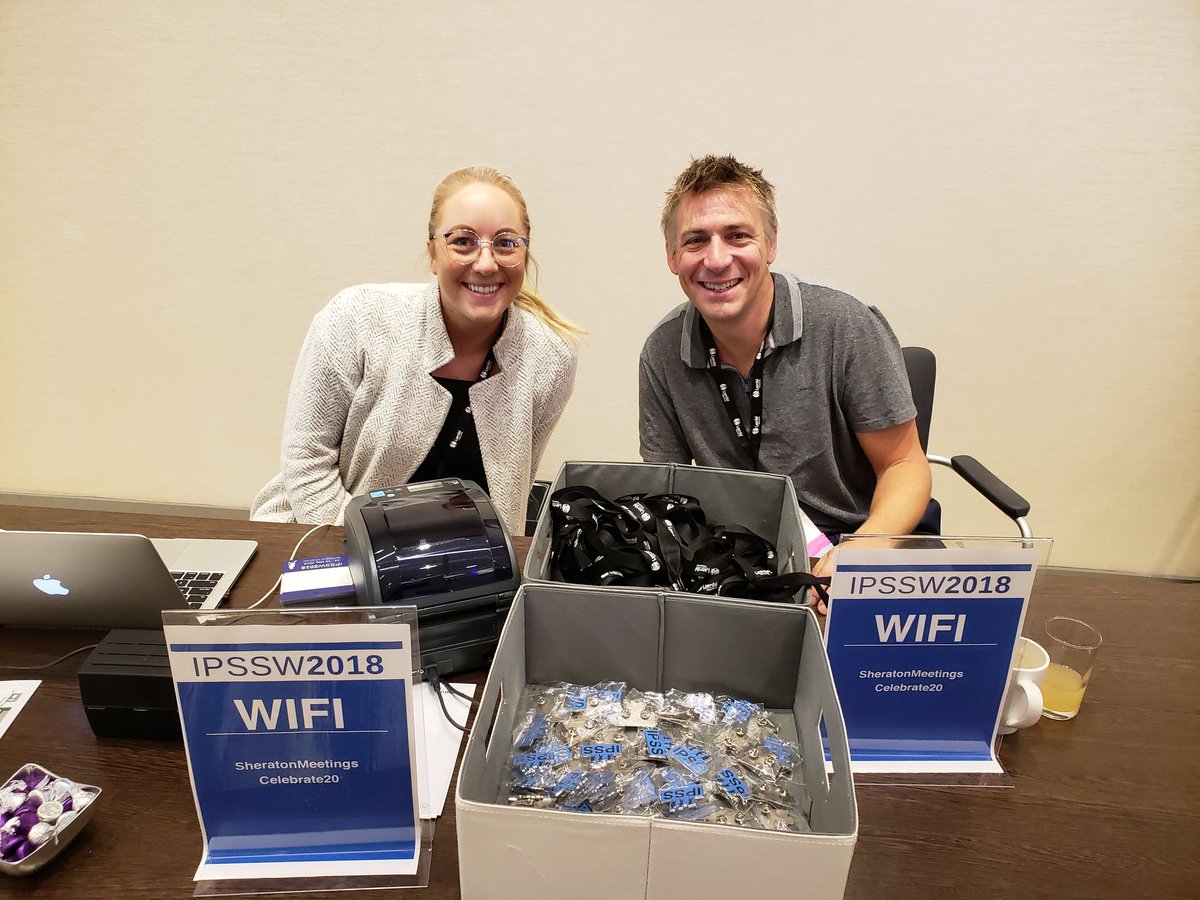 StarshipSimProg's tweet photo. #IPSSW2018
Practicing at the Reg desk with Megan from #wellingtonexperience
Bring on
#IPSSW2021NZ https://t.co/rxXfYoEkYi