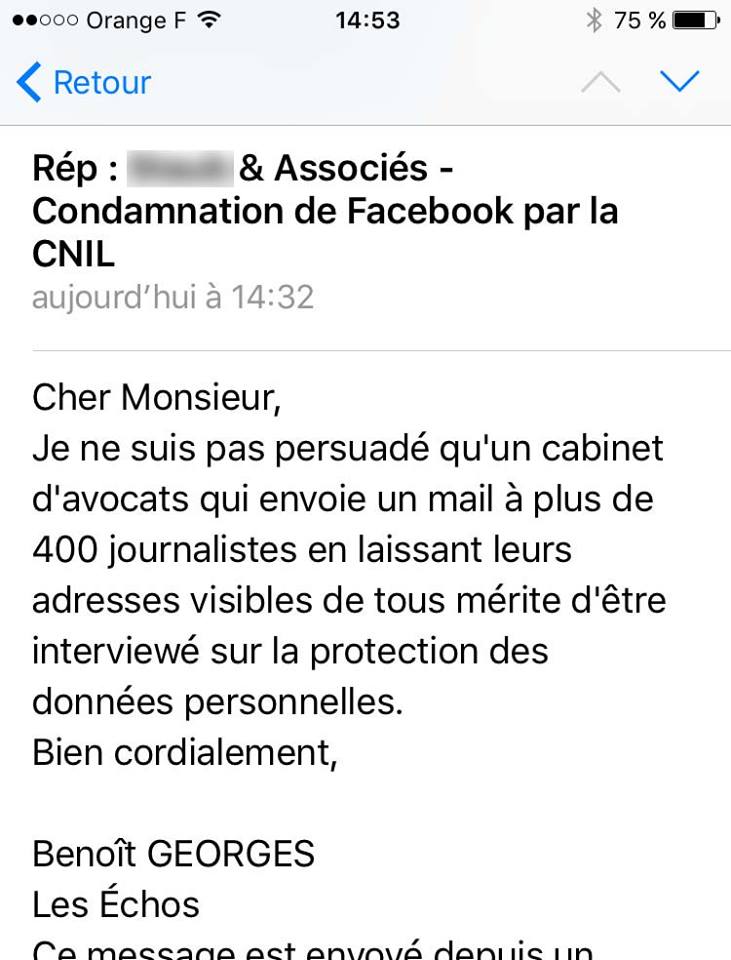 Quand tu cherches absolument à faire ta pub et que tu te prends une baffe méritée en retour