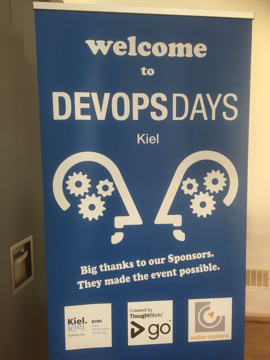 lennartwulf's tweet photo. Heute bei den #DevOpsDaysKiel #Wissenschaftszentrum @Cluster_DiWiSH https://t.co/WKfEhhJxwn