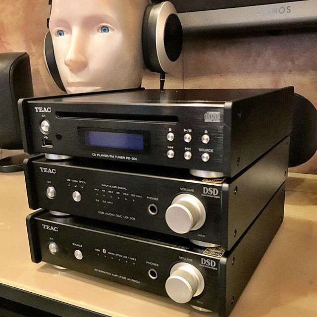 AudioVenue's tweet photo. We have been looking for compact and good value for money separates, I think we may have just found them.  #teac #teacuk #teac300 #teaccd #cdplayer #teacamplifier #teacusbdac #canjam #audeze #el8 #sonos sonosplaybar #headphoneamp #teacjapan #hifi #audio … https://t.co/Ys2UnkmN6M https://t.co/WEJZPmXewo