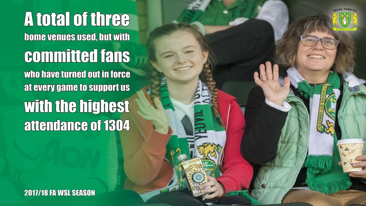 BridgwaterUtdW's tweet photo. 🗣️ Some might say that the 2017/18 @FAWSL season has not been successful.

Here are some reasons why we think otherwise . . .

4⃣ #CommittedFans 

#YTLFC https://t.co/YERmiZGm7A