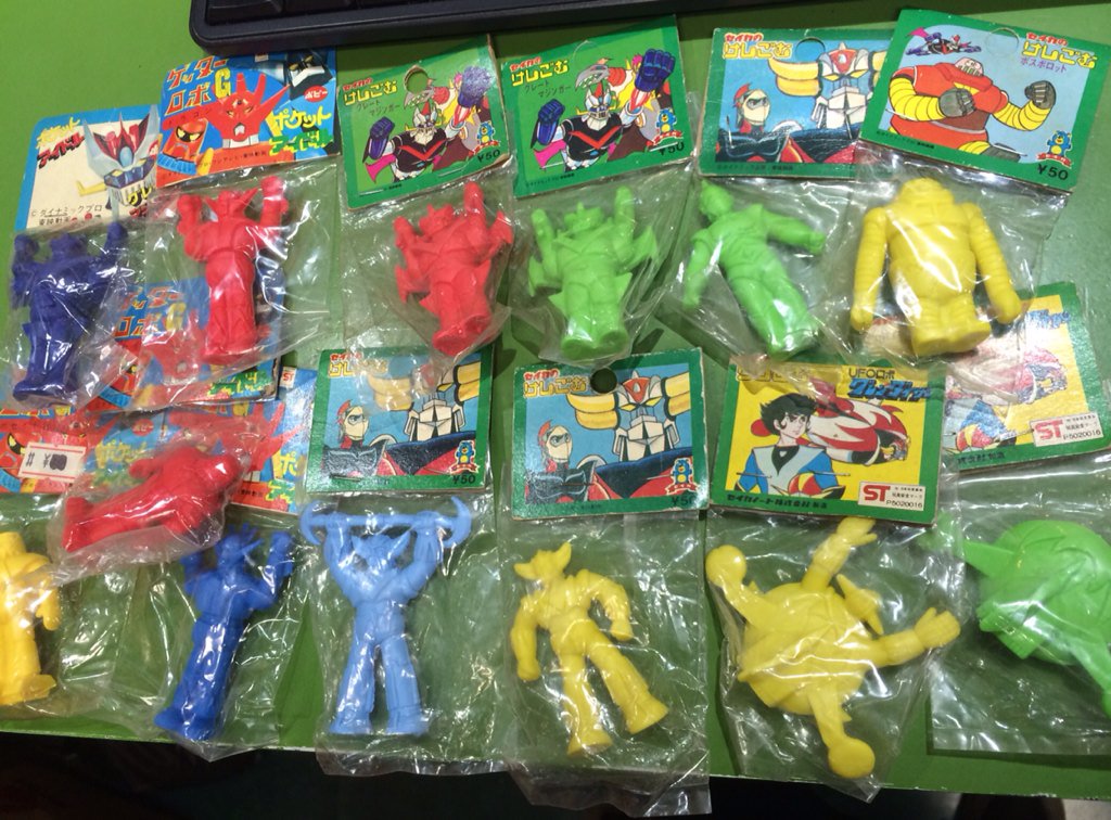 希少品セイカのグレンダイザー消しゴム21種 希少品セイカのグレンダイザー消しゴム21種