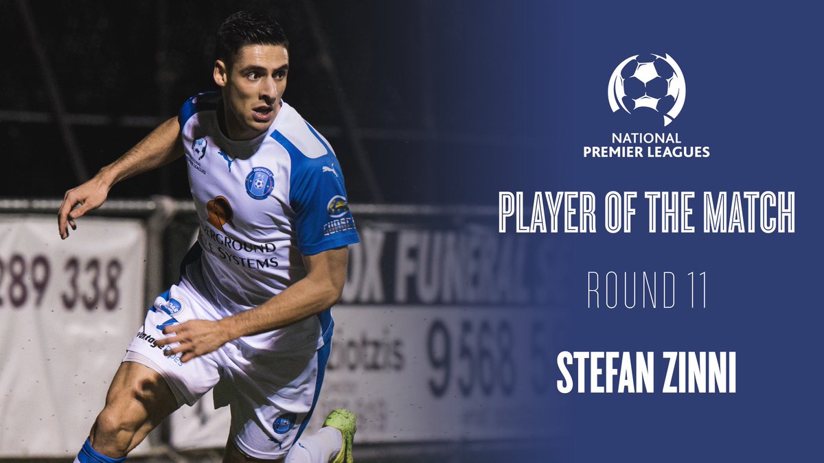 AvondaleFC84's tweet photo. @Zinni96 picks up the #POTM award after his strong performance against Bentleigh.

#ReachingNewHeights #Avengers https://t.co/ybIr5cL3Tj